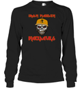 Chicago Blackhawks Iron Maiden Rock Band Long Sleeve T Shirt