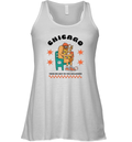 Chicago Hot Dog Mascot Take Me Out To The Ballgame Racerback Tank