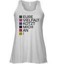 Eure Vielfalt Kotzt Mich An Racerback Tank