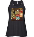 Chill Guy Meme Christmas Costume Racerback Tank