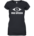 Eduardo Bolsonaro Wearing Free Speech Women039S V Neck T Shirt