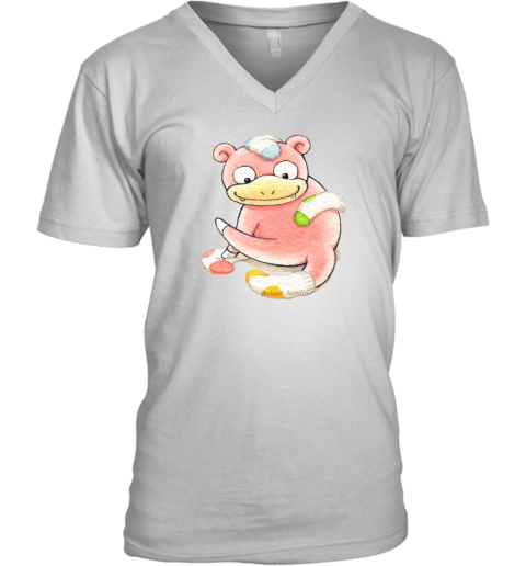 Cozy Slowpoke Socks V Neck T Shirt