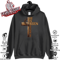 Easter Cross He Is Risen Jesus Christian Matthew 286 Hoodie