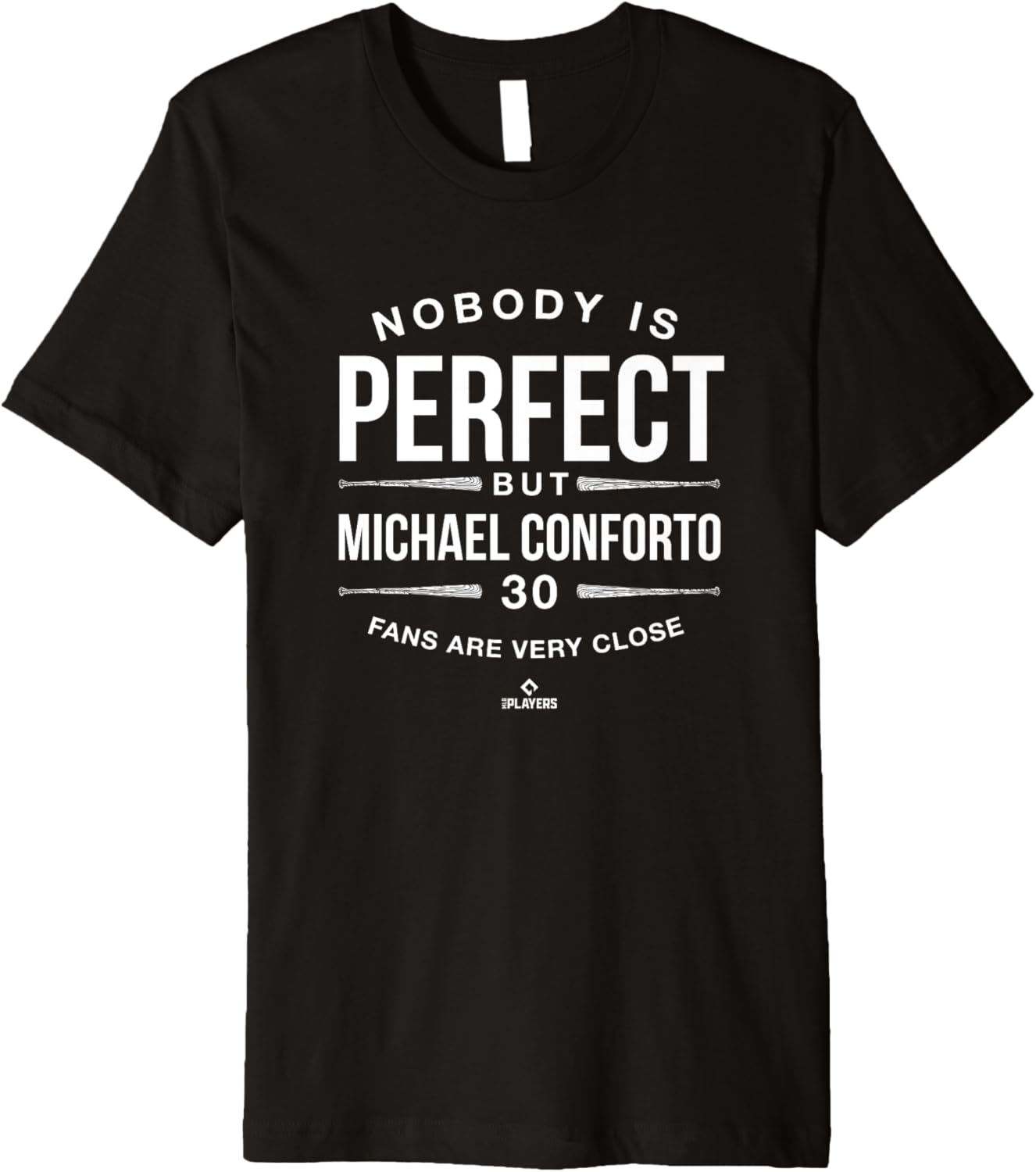 Nobody is Perfect MLBPA Michael Conforto Baseball Player Premium