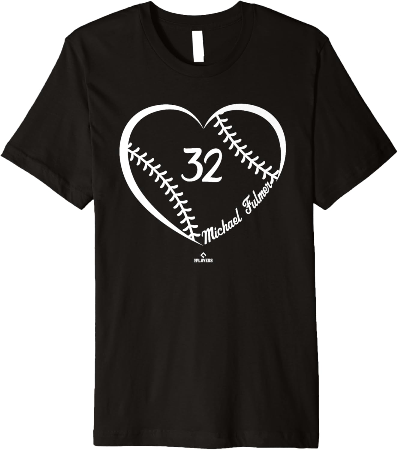 Baseball Heart Number Michael Fulmer MLBPA Premium