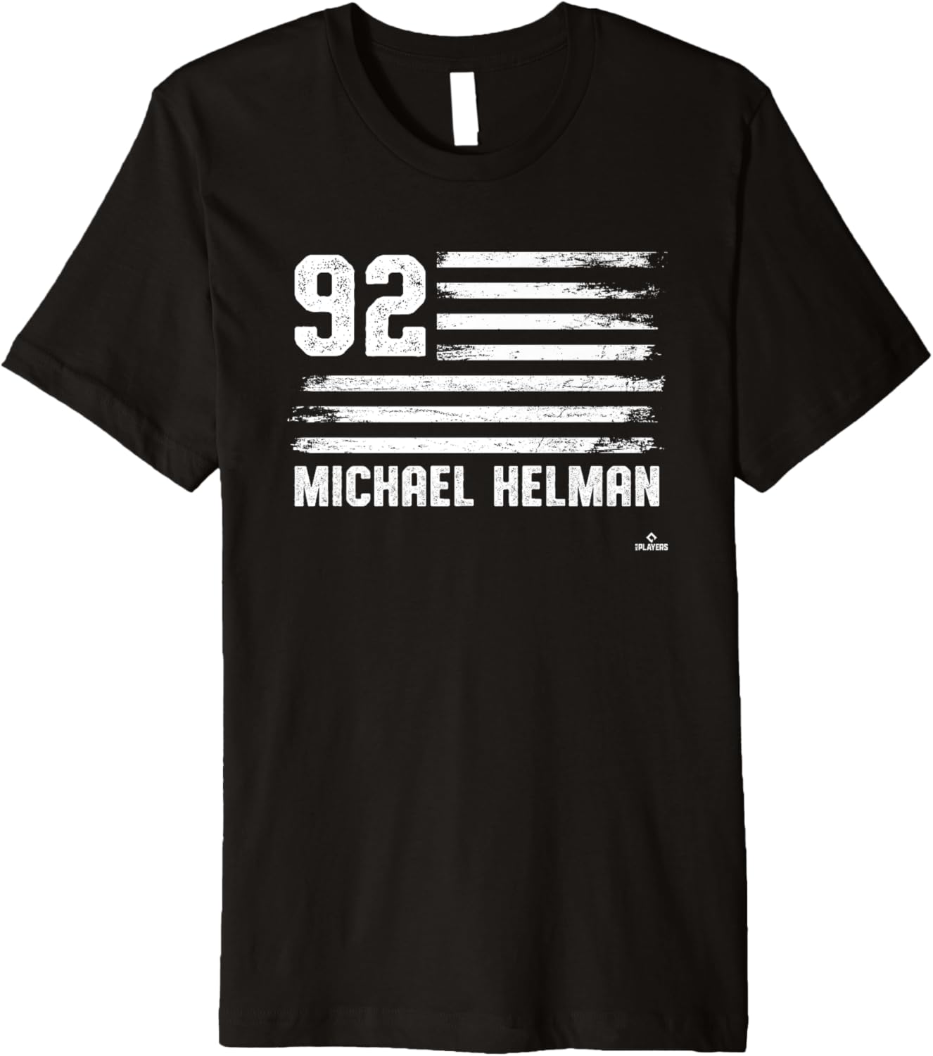 Flag Stripes Michael Helman Minnesota Baseball MLBPA Premium