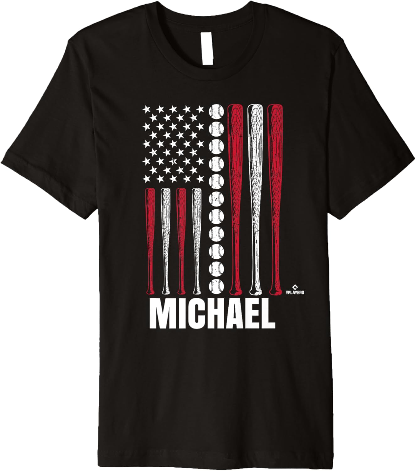 Baseball American Flag Michael Trautwein Prospect Baseball Premium