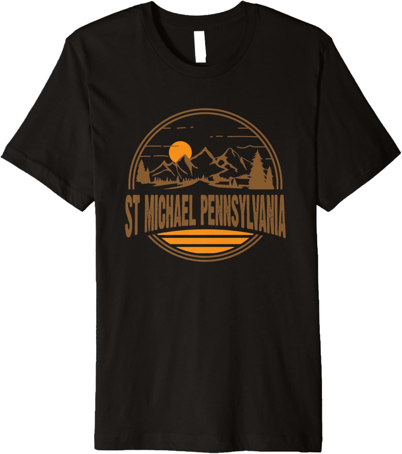 Retro St Michael, Pennsylvania State Gift Premium