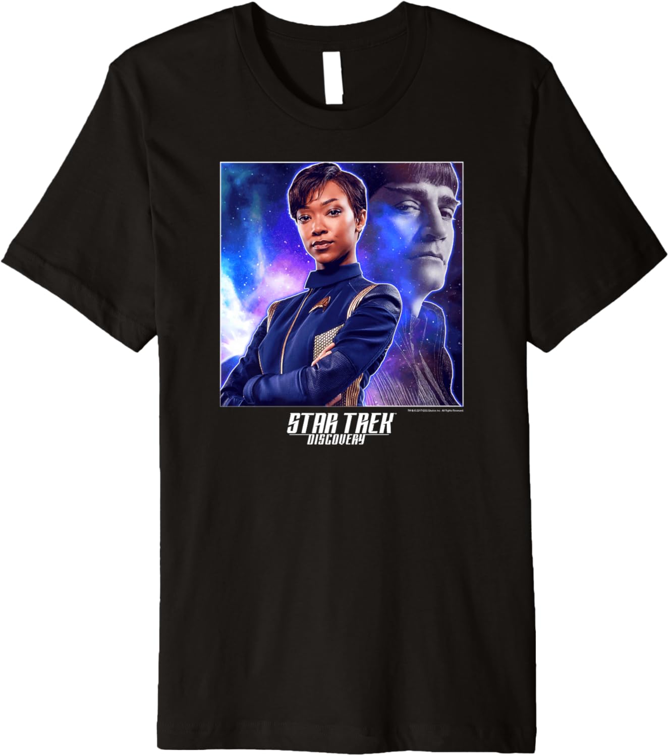 Star Trek Discovery Michael Sarek In Space Premium T-Shirt Premium