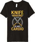 Knife Making Is My Cardio Lover Maker Knives Hobby Premium
