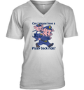 Can I Please Have A Piggy Back Ride V Neck T Shirt