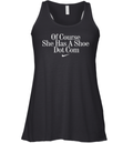 Dawn Staley Of Course She Has A Shoe Dot Com Racerback Tank
