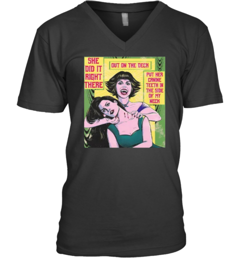 Chappell Roan Red Wine Supernova V Neck T Shirt