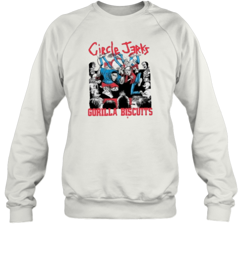 Circle Jerks With Gorilla Biscuits 2025 Sweatshirt