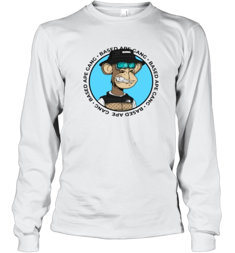 Based Ape Gang Long Sleeve T Shirt