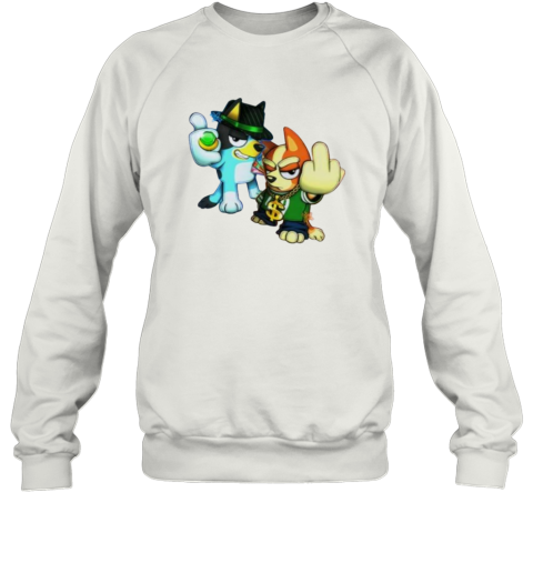 Bingo And Bluey Gangster Sweatshirt