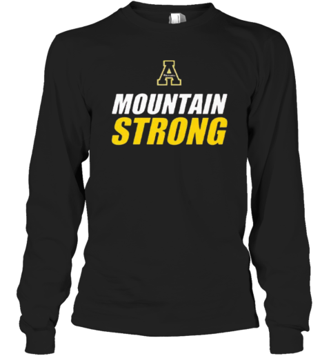 Appalachian State Mountaineers Mountain Strong Long Sleeve T Shirt