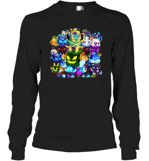 Blox Fruit Round Of Mythicales For Birthday Long Sleeve T Shirt