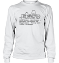 Homer Simpson March Simpson Bert Sipson Lisa Simpsom And Maggot Sinpson Long Sleeve T Shirt