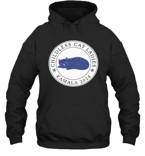 Childless Cat Ladies Kamala 2024 Swifties 4 Harris Hoodie