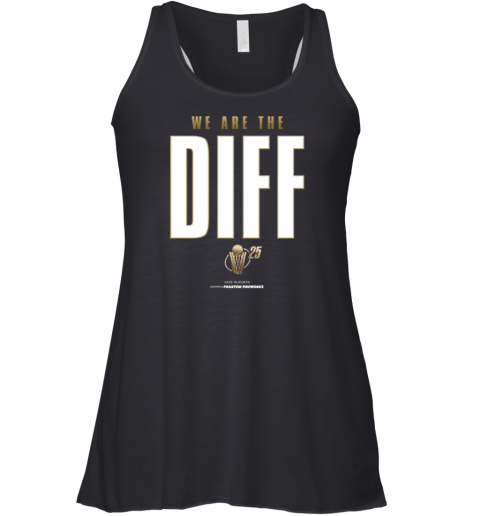 Cleveland Cavaliers We Are The Diff 2025 Nba Playoffs Racerback Tank