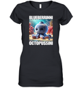 Blueberrinni Octopussini Italian Brainrot Meme Women039S V Neck T Shirt