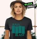 Baja Blast Black Flag Women039S T Shirt