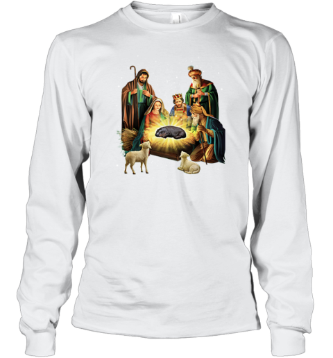 Christmas Miracle Moo Deng Long Sleeve T Shirt