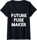 Womens Future Fuse Maker V-Neck
