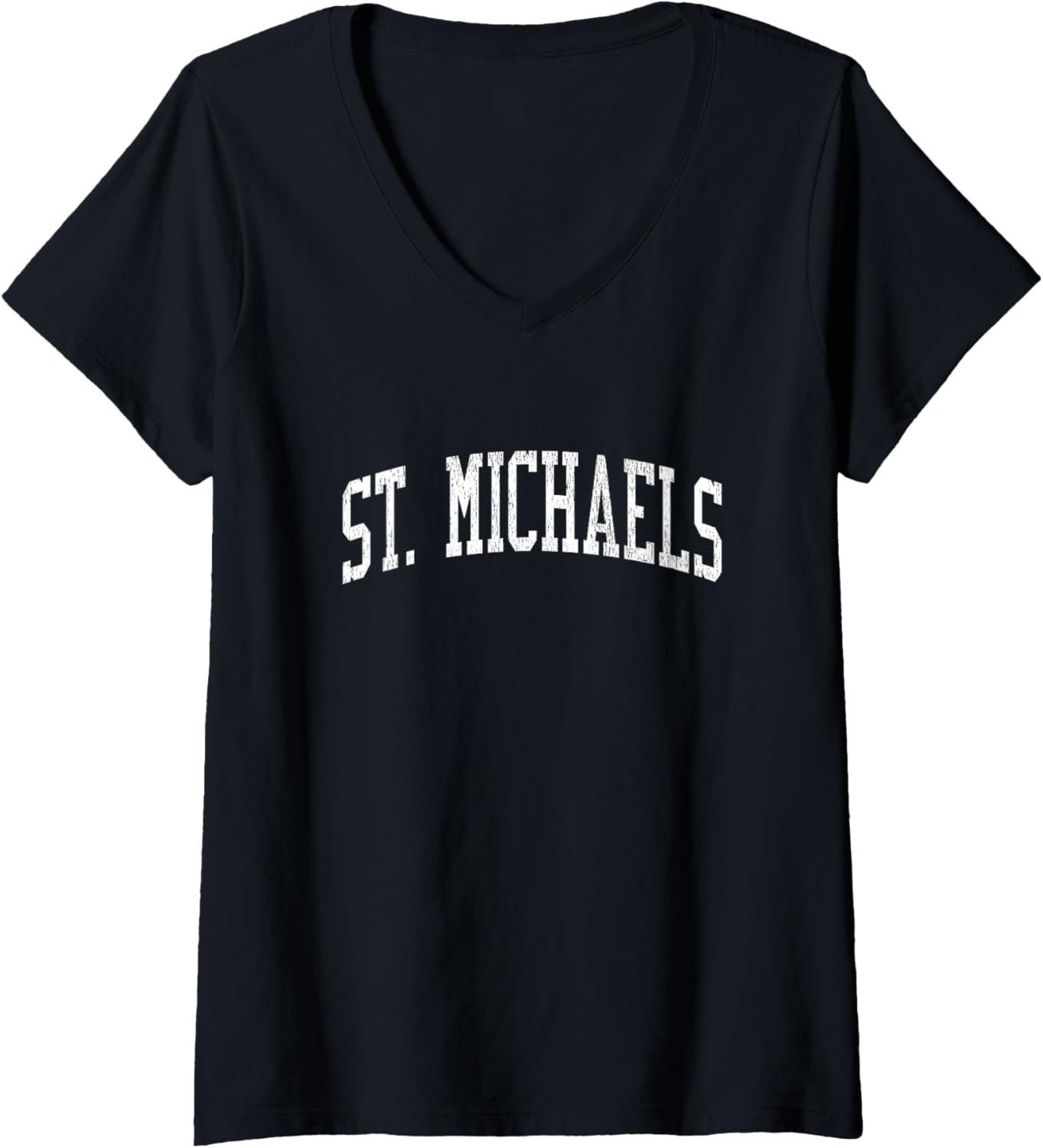 St. Michaels AZ Vintage Athletic Sports JS02 V-Neck