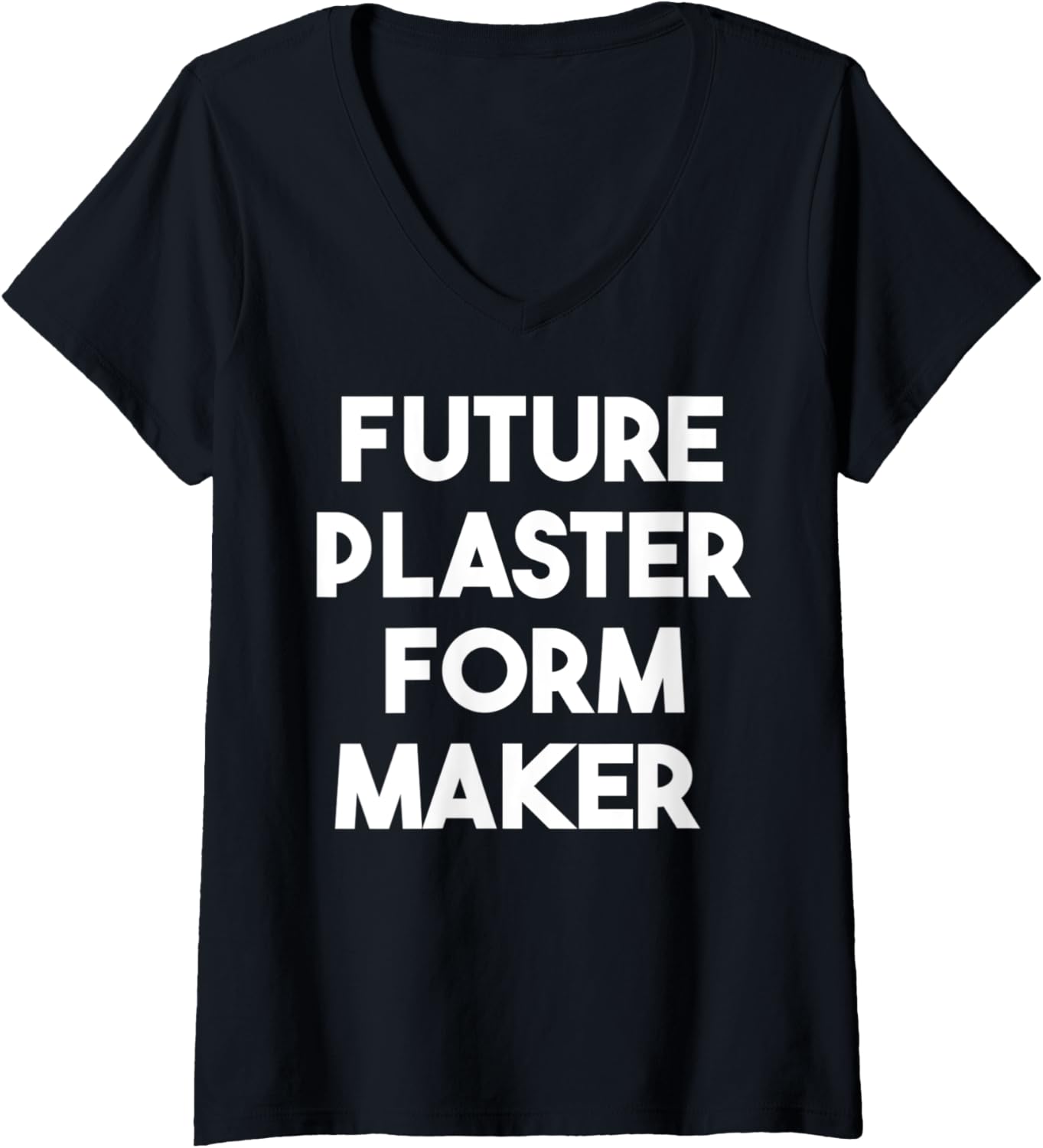 Womens Future Plaster Form Maker V-Neck