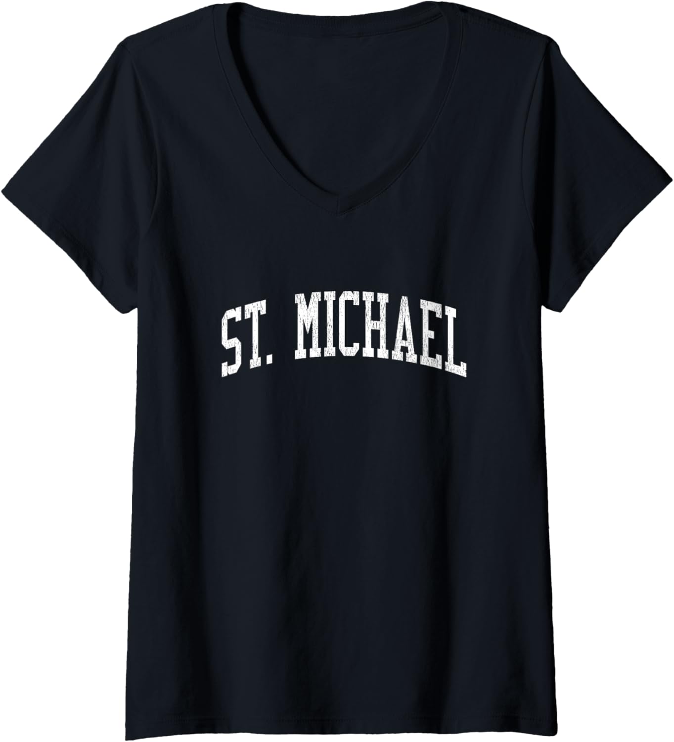 St. Michael AK Vintage Athletic Sports JS02 V-Neck