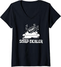 Womens Soap Dealer Soap Making Soap Maker V-Neck