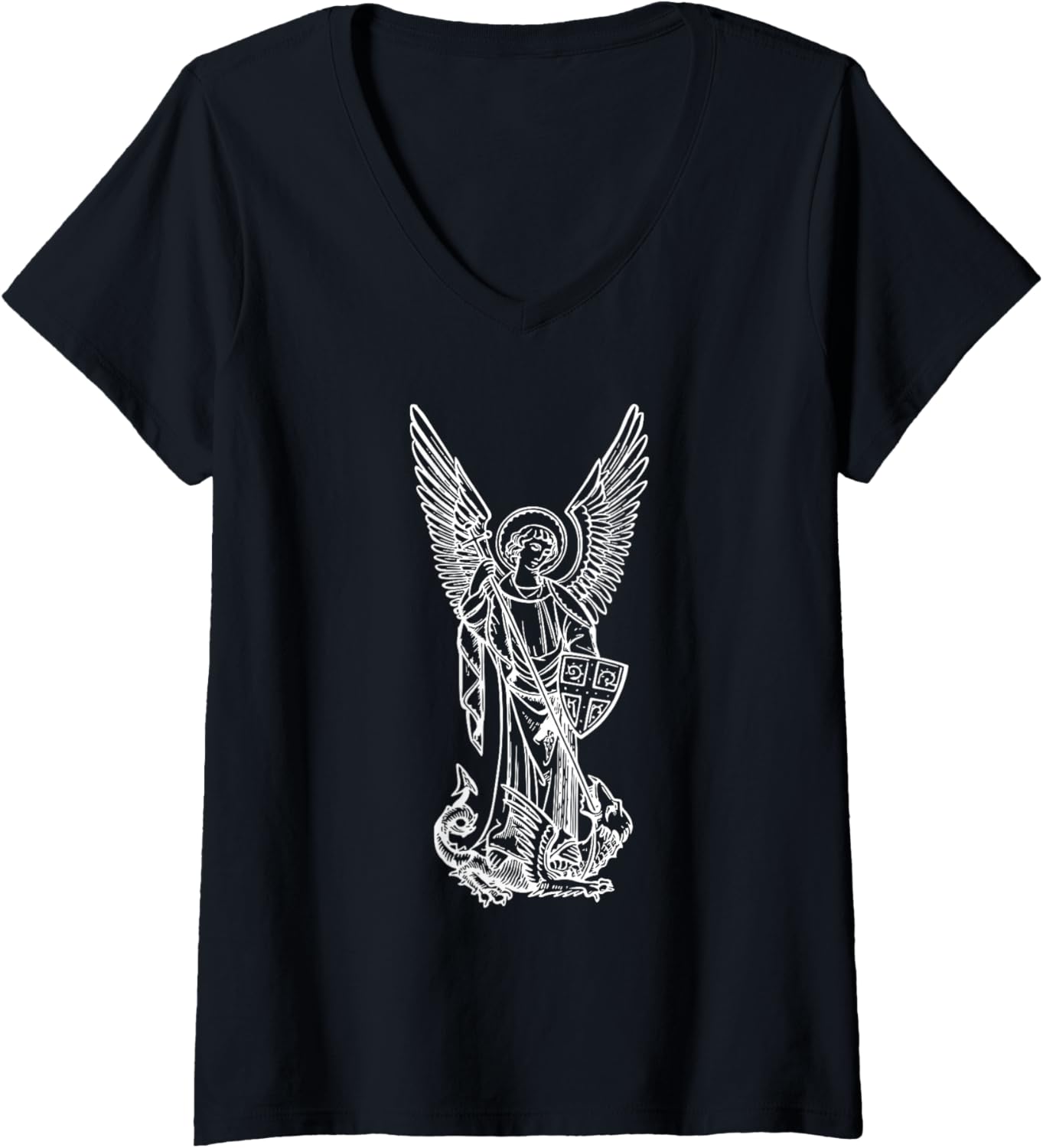 Michael The Archangel V-Neck
