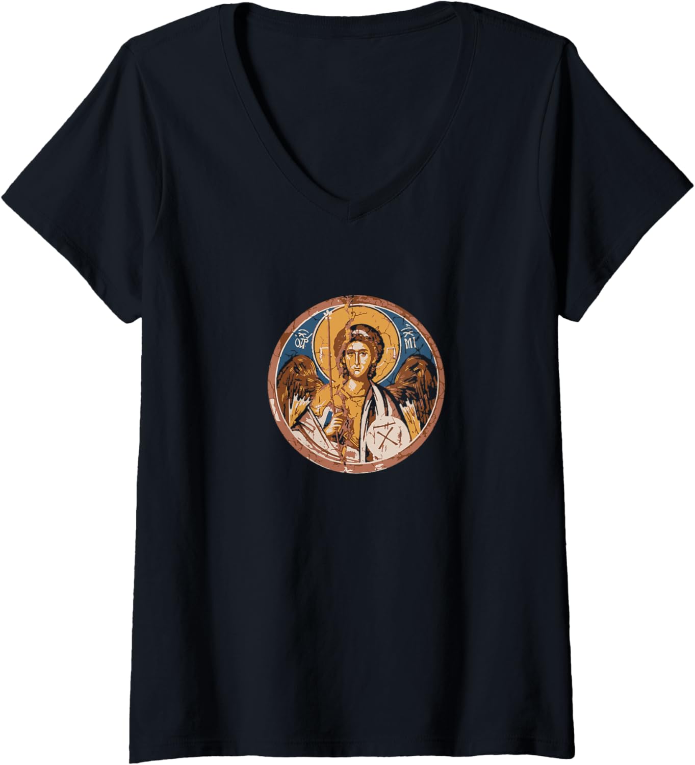 Womens St. Michael Archangel V-Neck