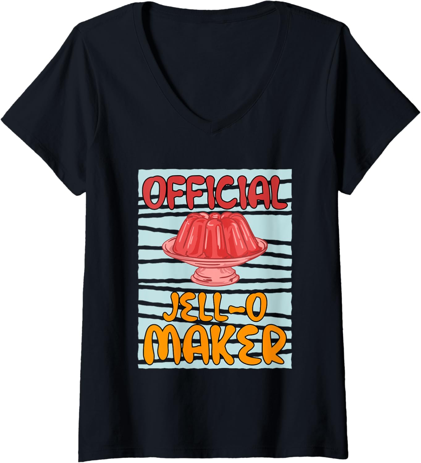 Officially Jell-O Maker Cooking Chef V-Neck