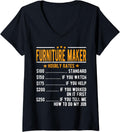 Womens Furniture Maker Hourly Rates V-Neck