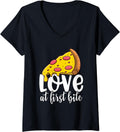 Womens Pizza Making Design For Pizza Expert & Pizza Maker V-Neck
