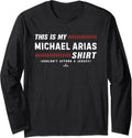 This Is My Shirt for Michael Arias Chicago Baseball MLBPA Long Sleeve