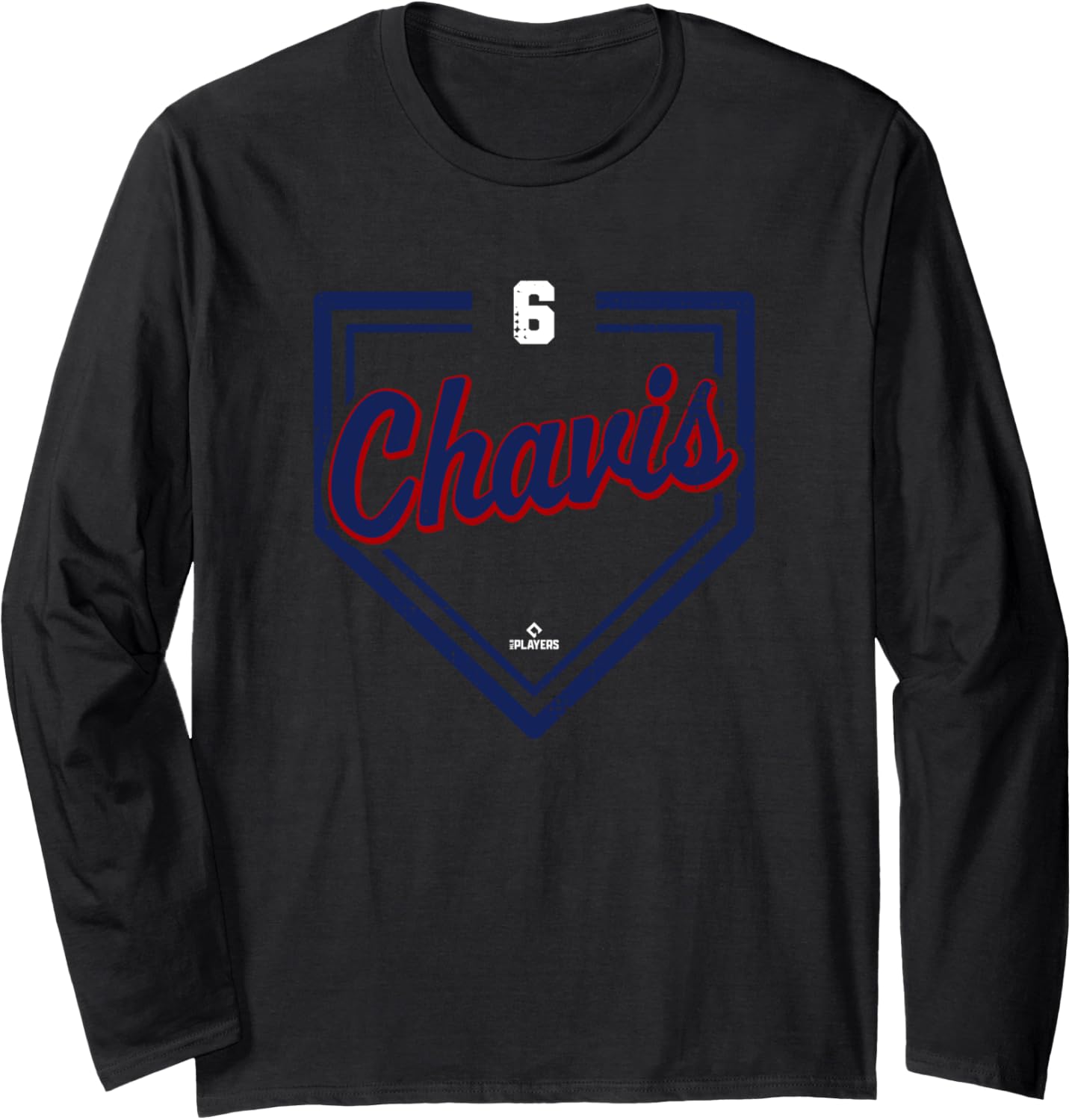 Home Plate Gameday Michael Chavis Washington MLBPA Long Sleeve