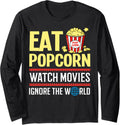 Popcorn Machine Movie Snack Maker Long Sleeve