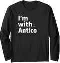 I'm With Michael Antico Prospect Baseball Fan Gear Long Sleeve