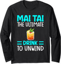Mai Tai Vineyard Tiki Vines Bar Cocktail Tais Drink Long Sleeve
