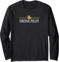 Drone Pilot Film Crew Filmmaker Shirt Long Sleeve