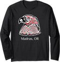 Pacific NW Native American Indian Eagle Madras OR Long Sleeve