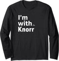 I'm With Michael Knorr Prospect Baseball Fan Gear Long Sleeve