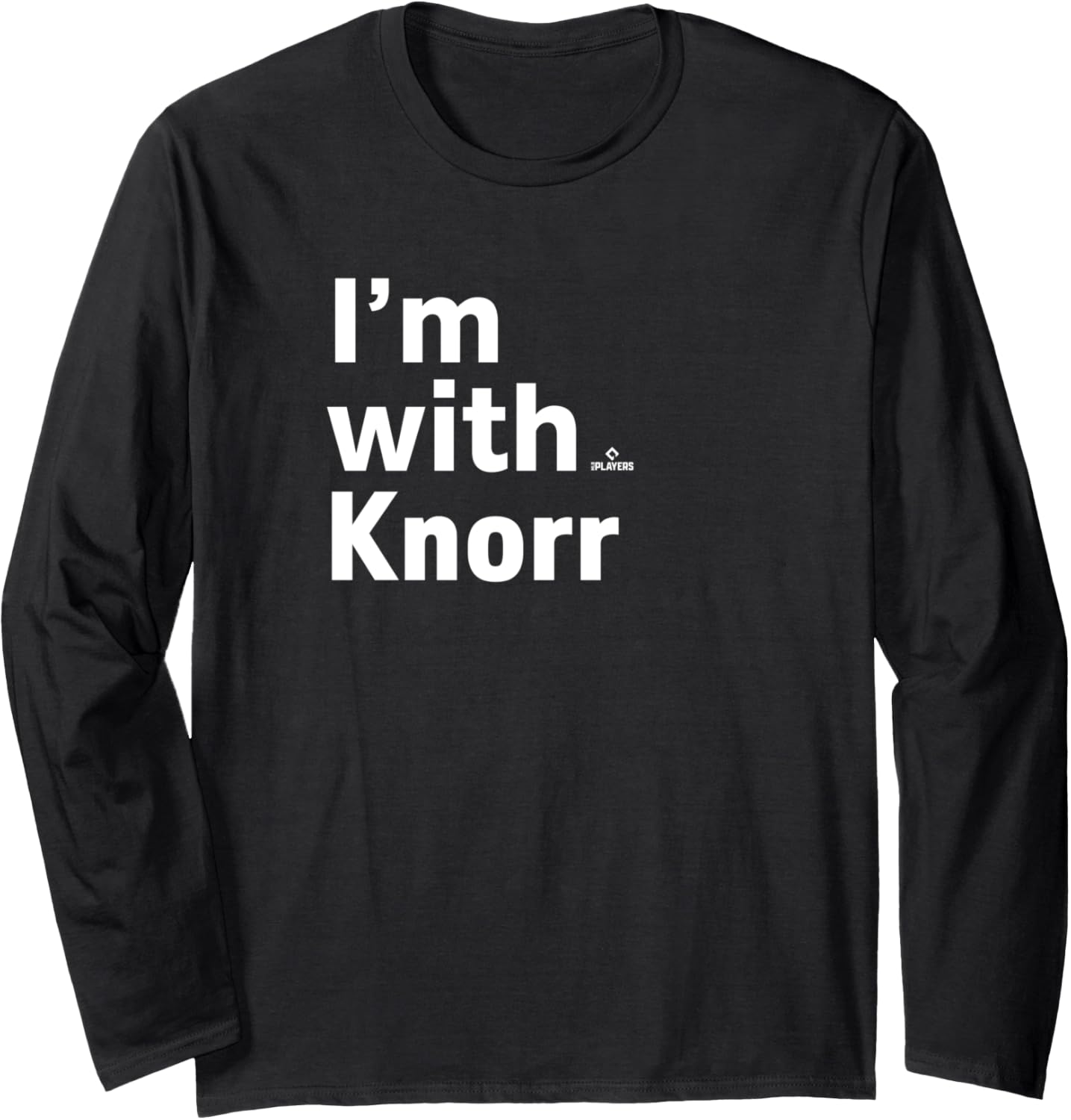 I'm With Michael Knorr Prospect Baseball Fan Gear Long Sleeve