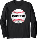 Baseball Michael Prosecky Prospect Baseball Fan Gear Long Sleeve