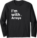 I'm With Michael Arroyo Prospect Baseball Fan Gear Long Sleeve