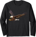 American Bald Eagle swoop Long Sleeve